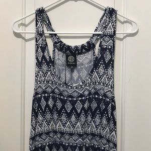 Aztec pattern Maxi dress